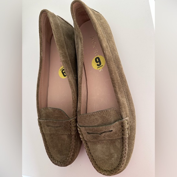 Jack Rogers Meyers Moc Toe Penny Loafer - Moss - Picture 4 of 6